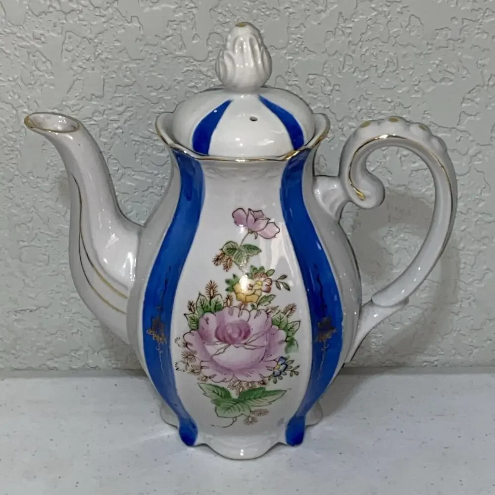 VTG Teapot Coffee Set Occupied Japan Chugai China Teacup Saucer‎ Creamer Sugar